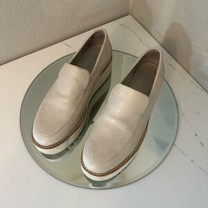 Vince Zeta Cream Loafer